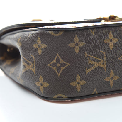 Louis Vuitton Patent Calfskin Monogram Cherrywood BB Rose Ballerine 9 of 12