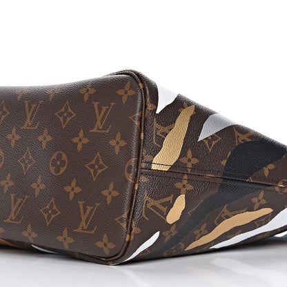Louis Vuitton X LOL Monogram Neverfull MM Gold Silver 9 of 11