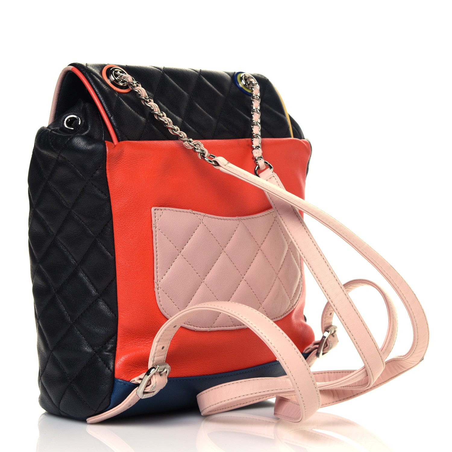 Chanel Lambskin Quilted Small Cuba Urban Spirit Backpack Black 3 of 12