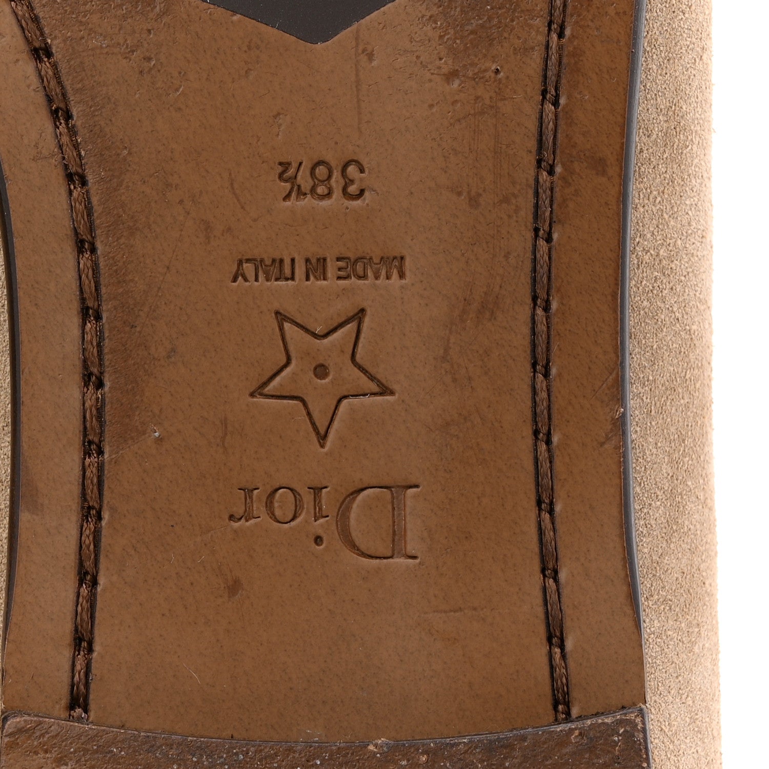 Christian Dior Suede Calfskin Shearling DiorAlps Dior Boy Loafers