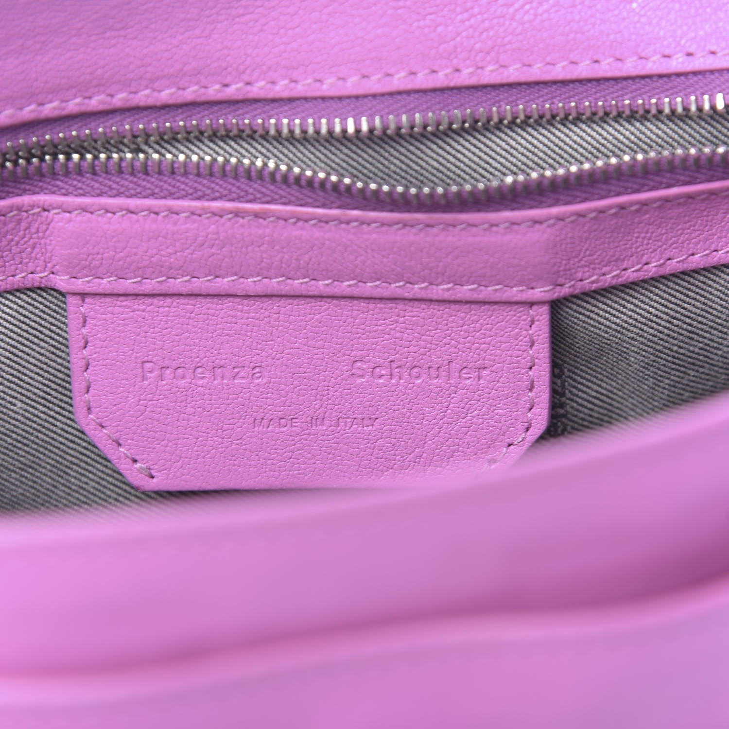 Proenza Schouler Lambskin Tiny PS1 Satchel Lilac 6 of 10