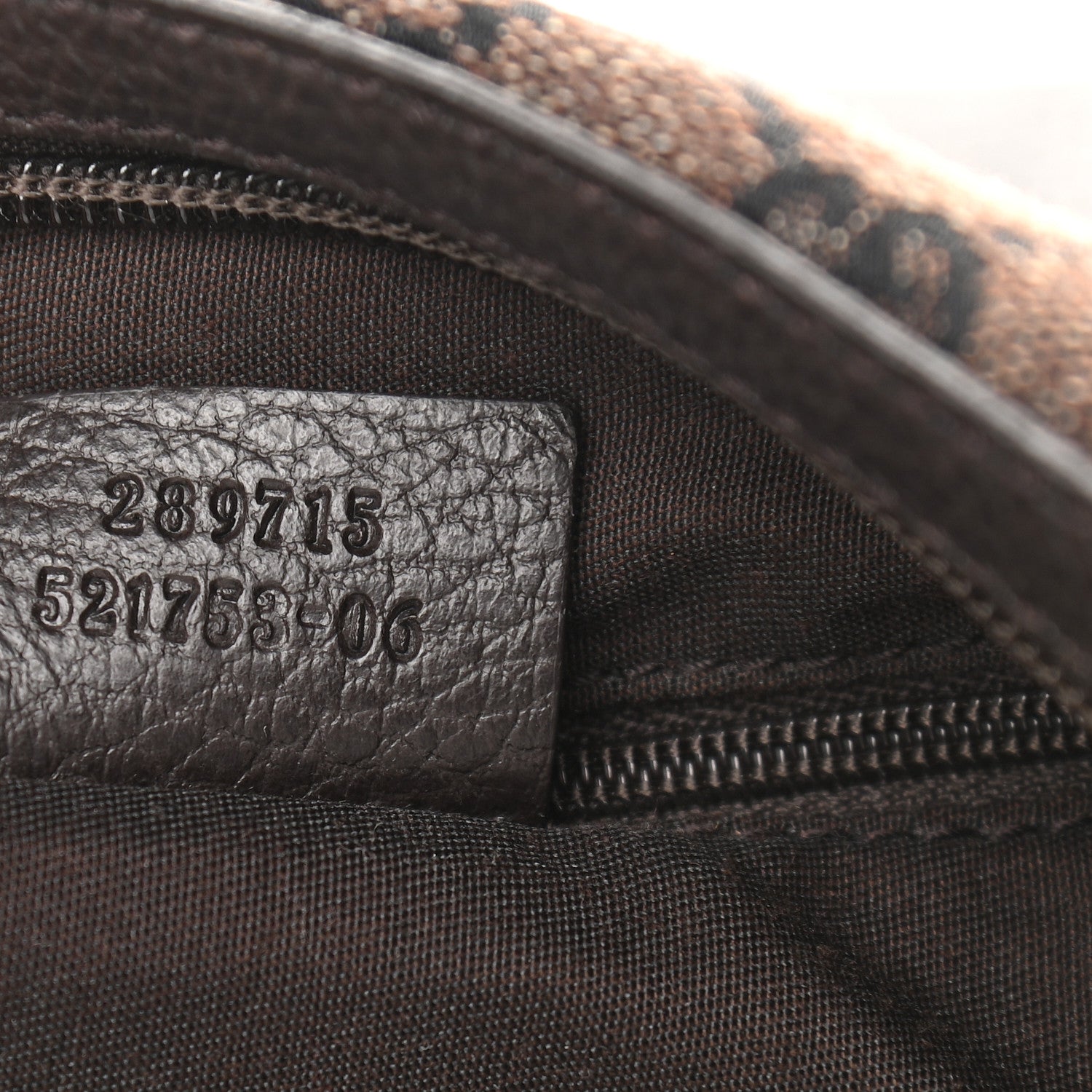 Gucci Monogram Hobo Dark Brown 7 of 9