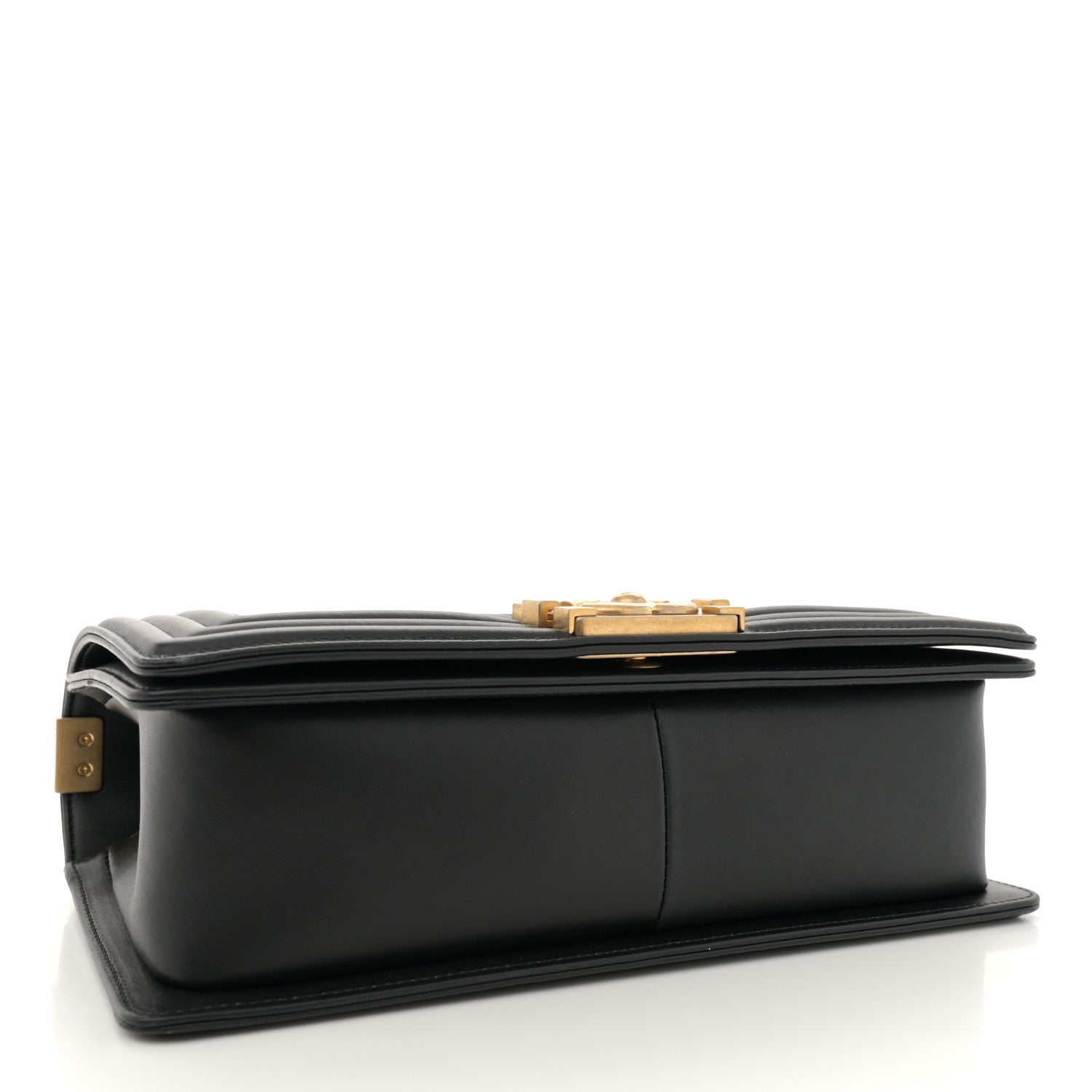Chanel Calfskin Quilted Medium Boy Flap Black 4 of 13