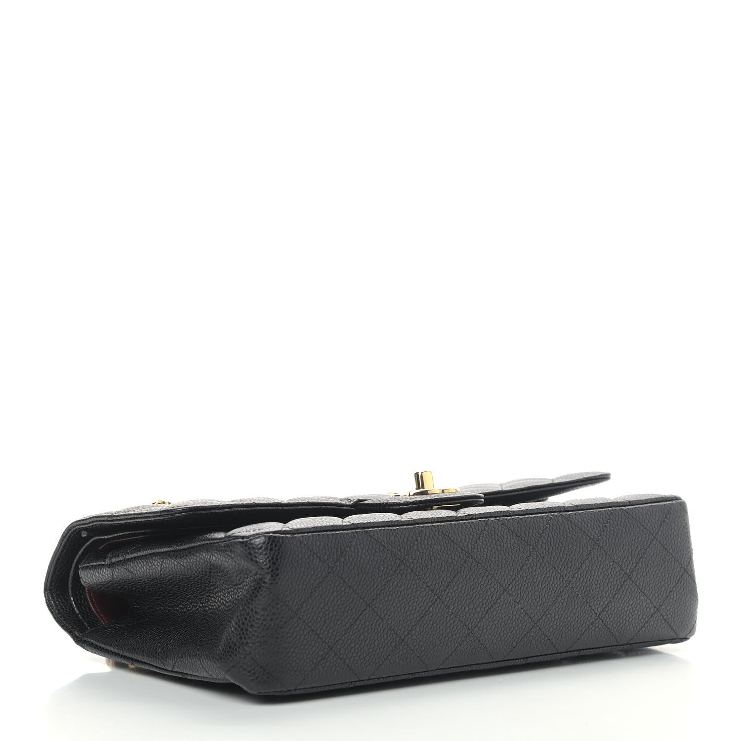 Chanel Caviar Quilted Medium Double Flap Black 4 of 9