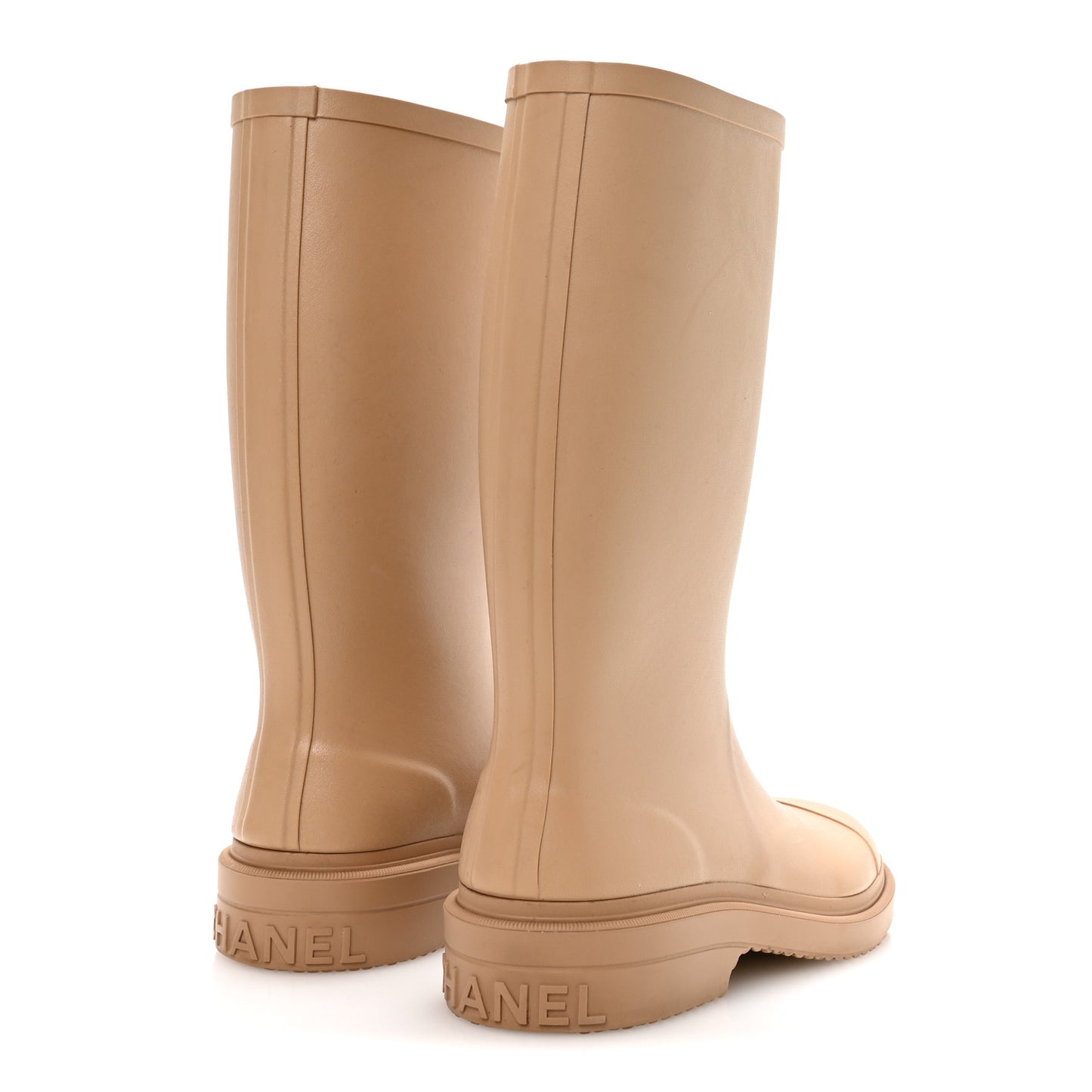 Caoutchouk CC High Boots 38 Beige