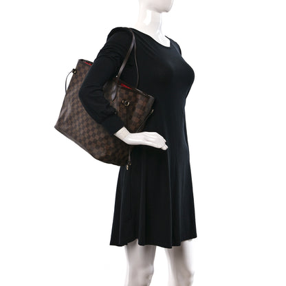 Louis Vuitton Damier Ebene Neverfull MM 2 of 12