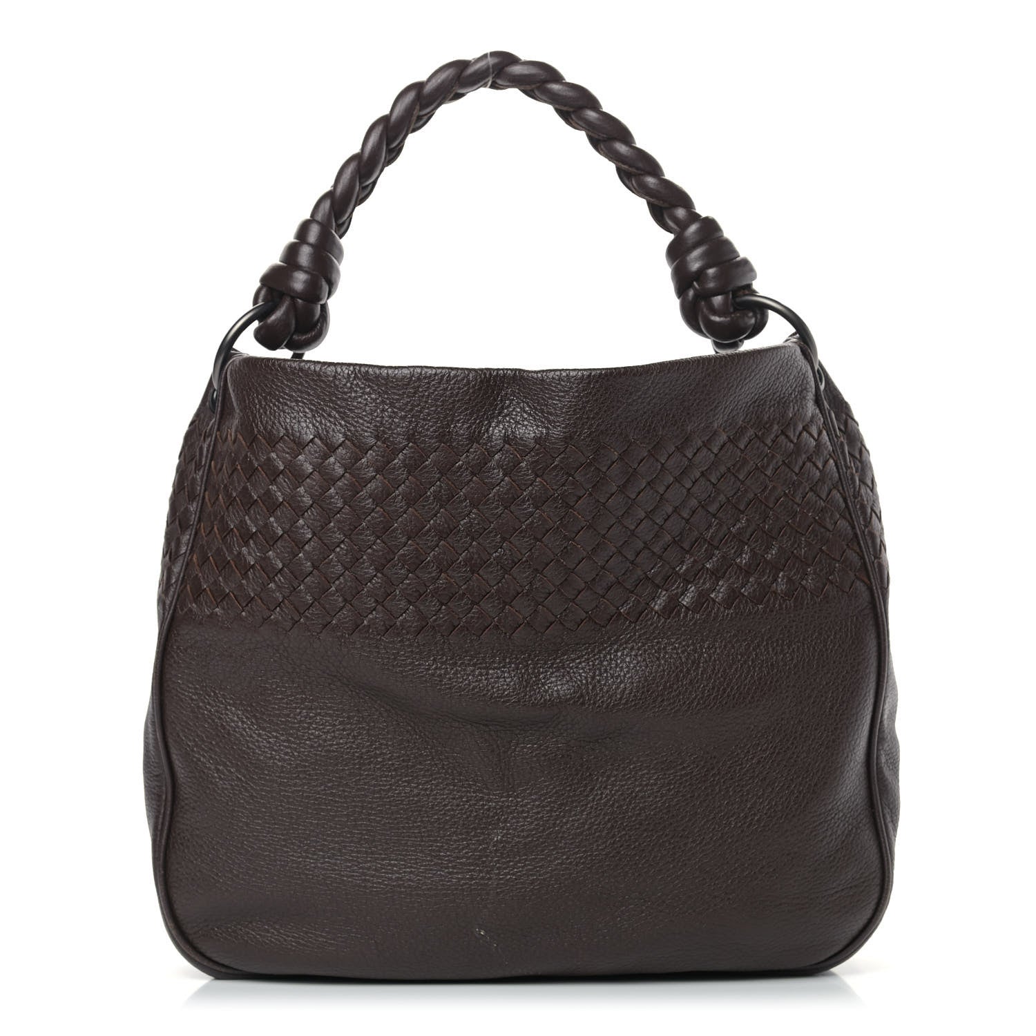Bottega Veneta Cervo Intrecciato Shoulder Bag Ebano 1 of 15