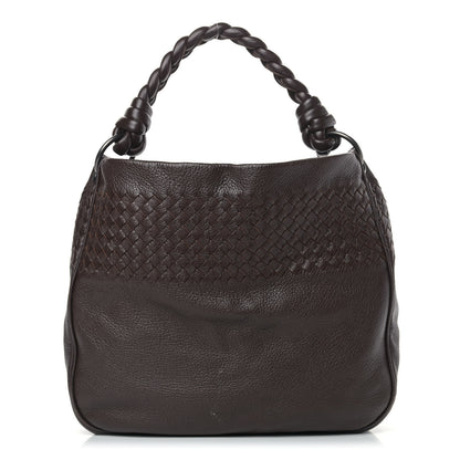 Bottega Veneta Cervo Intrecciato Shoulder Bag Ebano 1 of 15