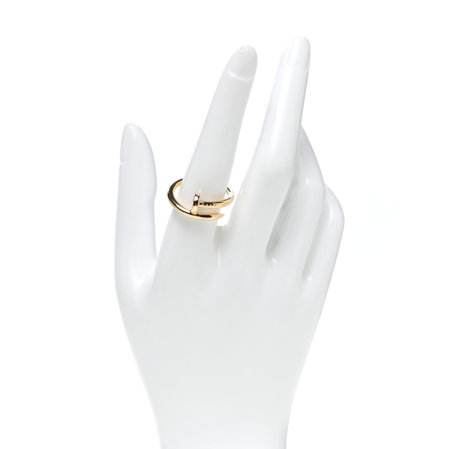 Cartier 18K Yellow Gold Juste Un Clou Ring 61 9.5 3 of 8