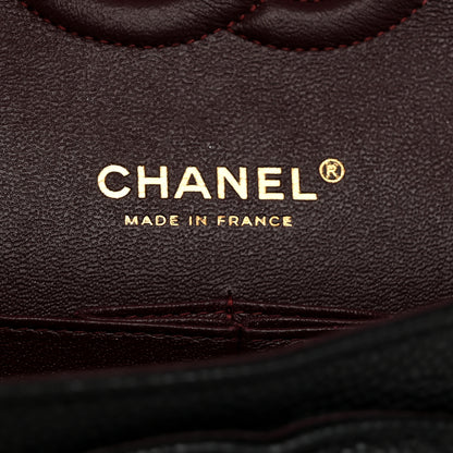 Chanel Caviar Quilted Medium Double Flap Black 6 of 10