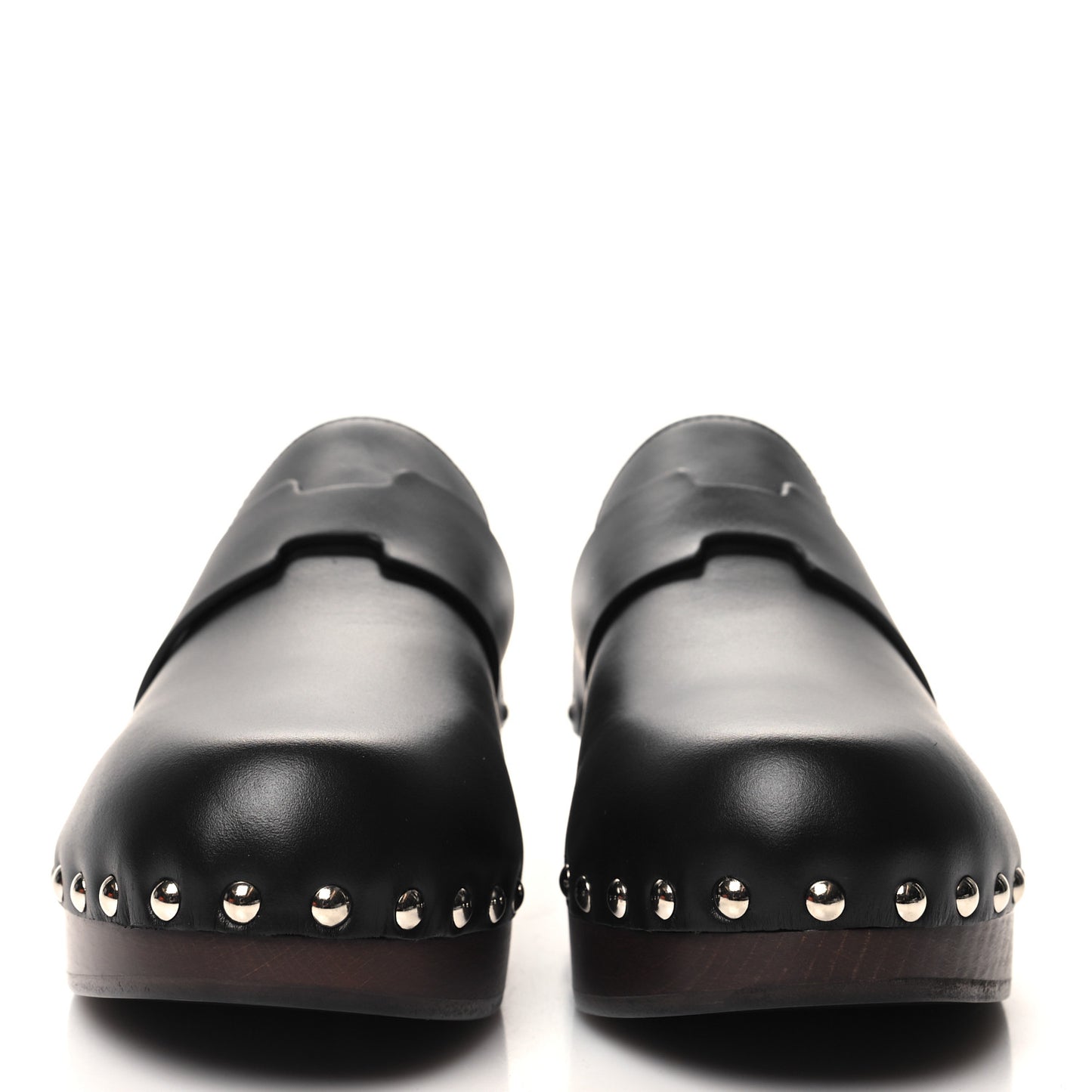 Calfskin Calya Mules 36 Black