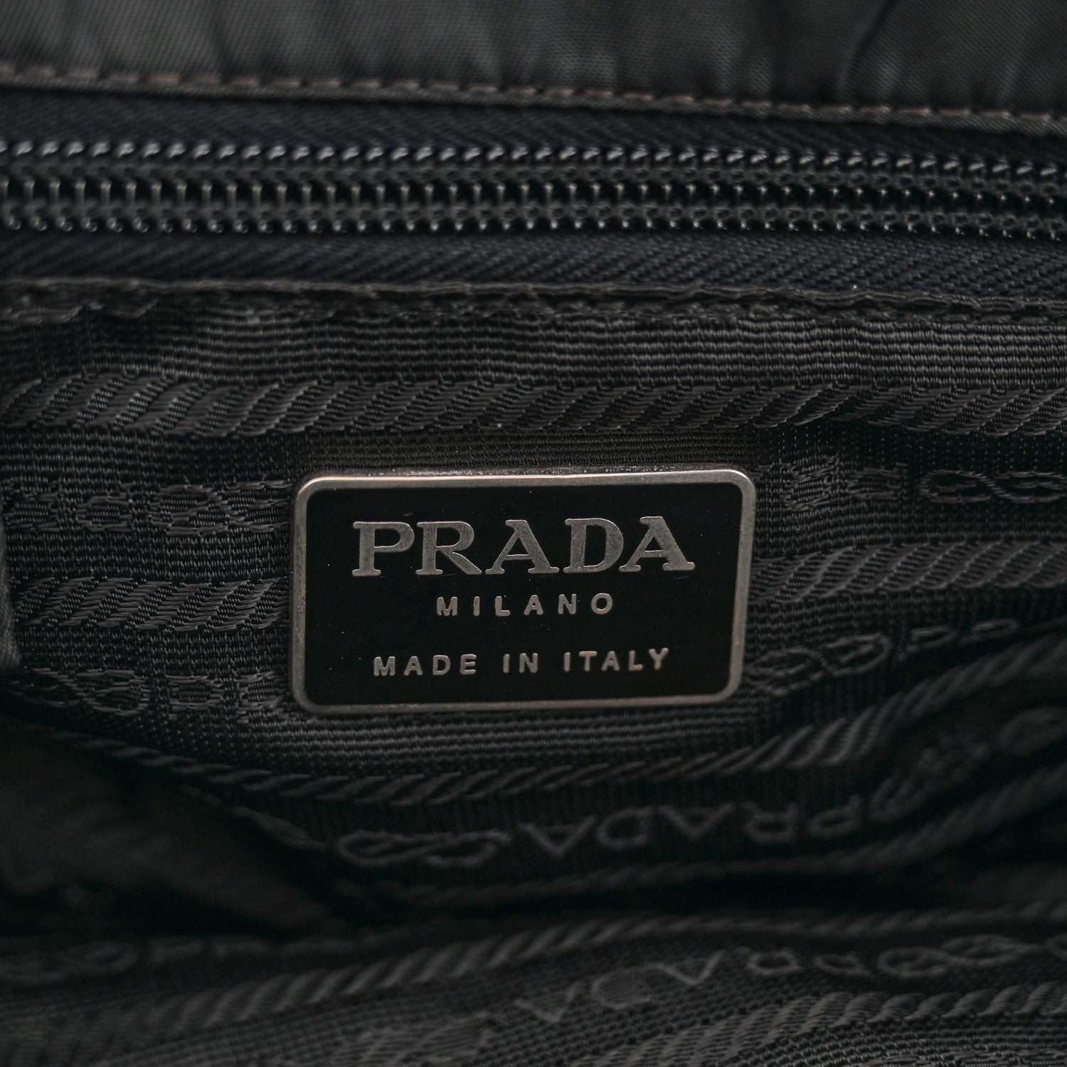 Prada Tessuto Nylon Tote Black 6 of 10
