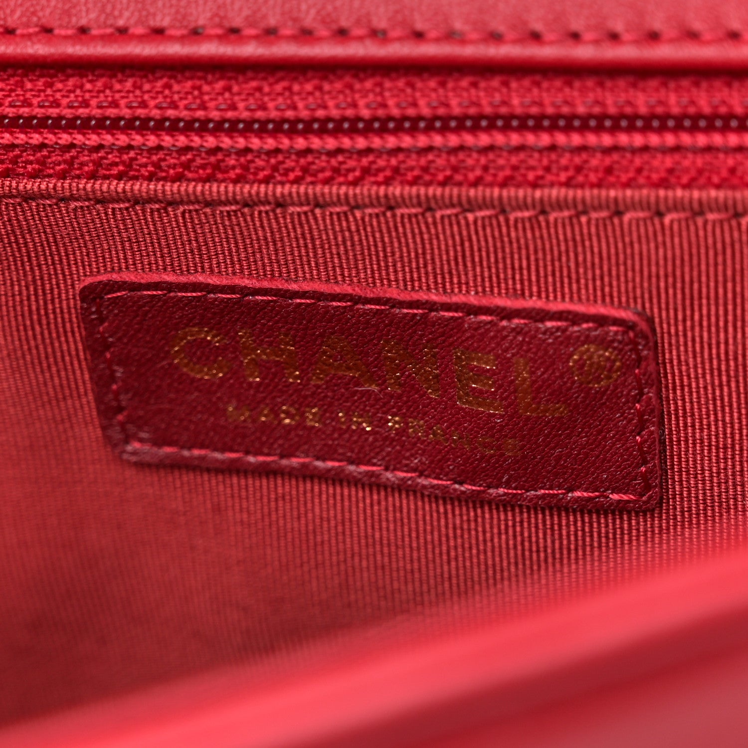 Chanel Lambskin Quilted New Medium Boy Flap Red 6 of 13