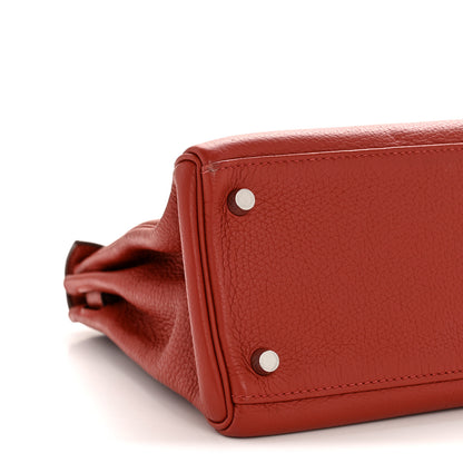 Hermes Taurillon Clemence Kelly Retourne 28  Brique 9 of 14