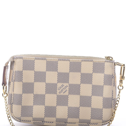 Louis Vuitton Damier Azur Mini Pochette Accessories 8 of 10