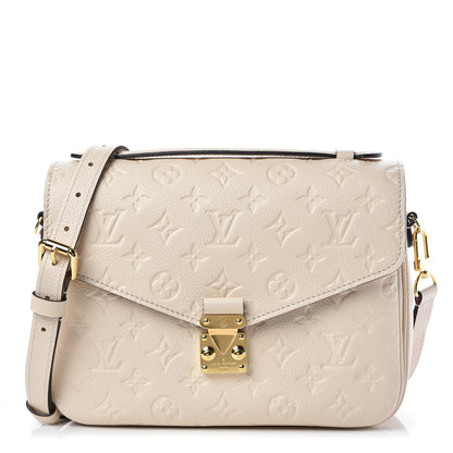 Louis Vuitton Empreinte Pochette Metis Creme 1 of 8