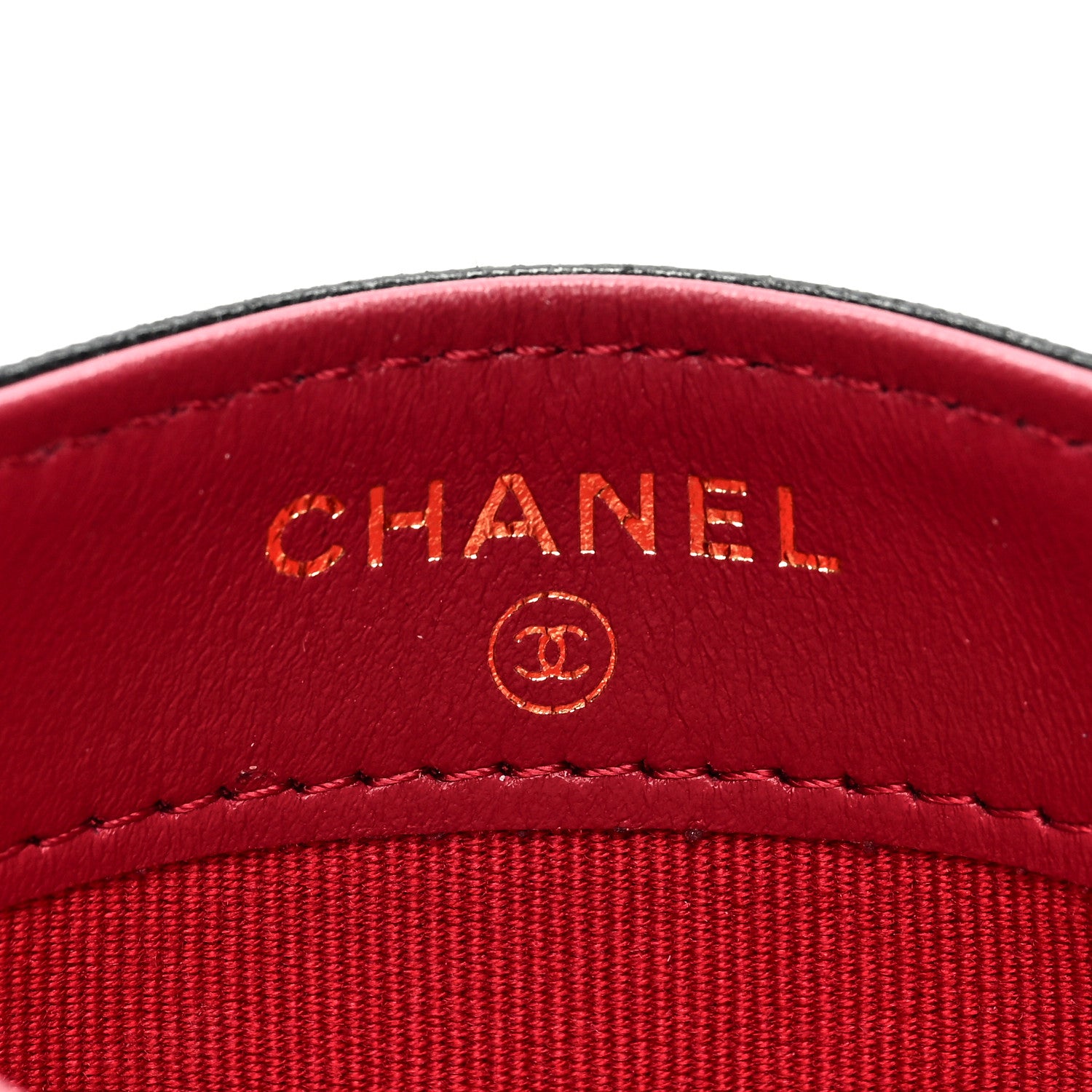 Chanel Lambskin Quilted Chanel 19 Card Holder Black 6 of 7