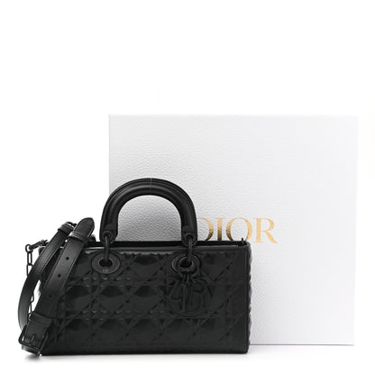 Christian Dior Calfskin Cannage Diamond Medium Lady D-Joy Black 10 of 10