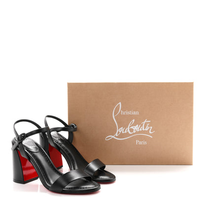 Christian Louboutin Nappa Miss Jane 85 Sandal 37 Black 9 of 9