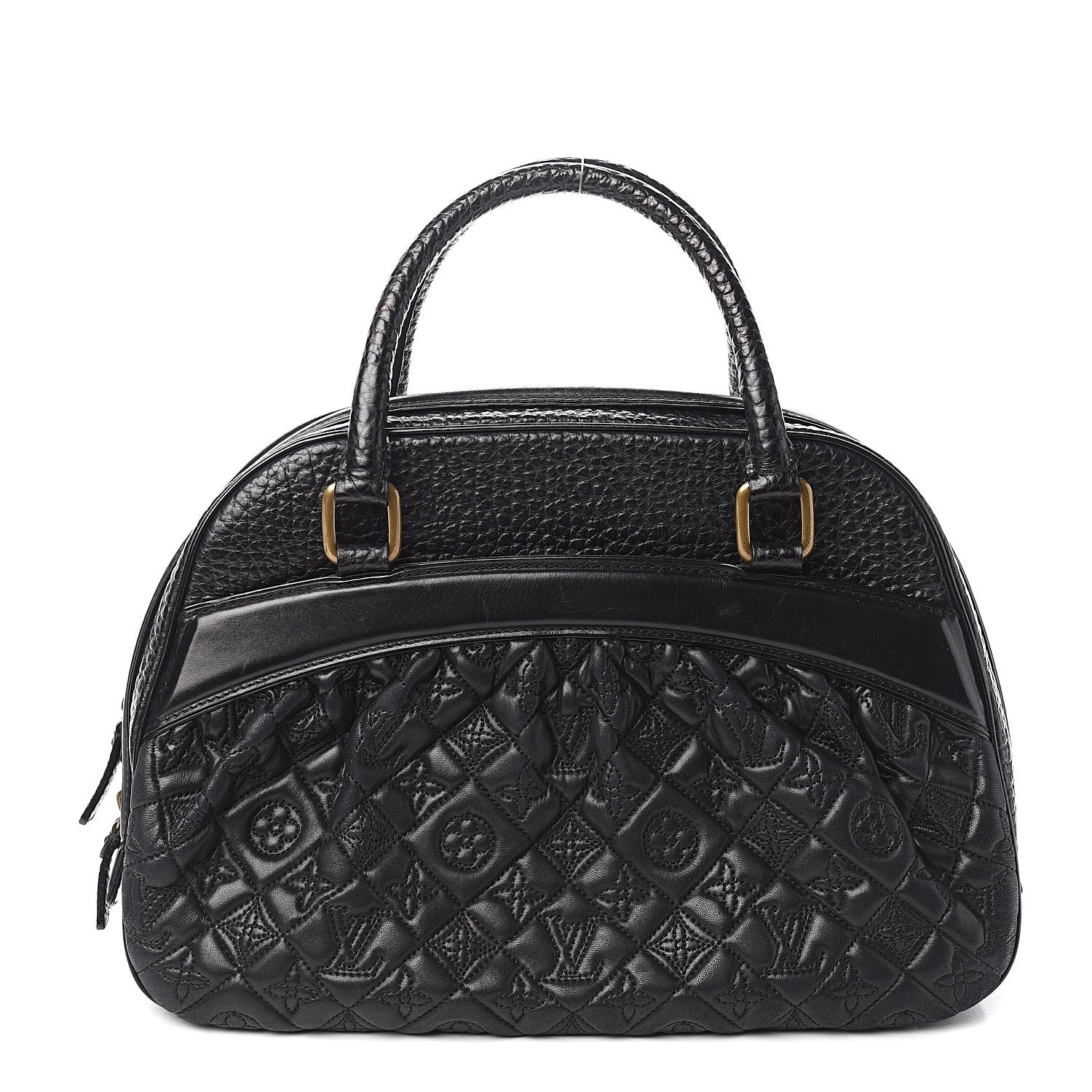 Louis Vuitton Lambskin Vienna Mizi Black 1 of 8