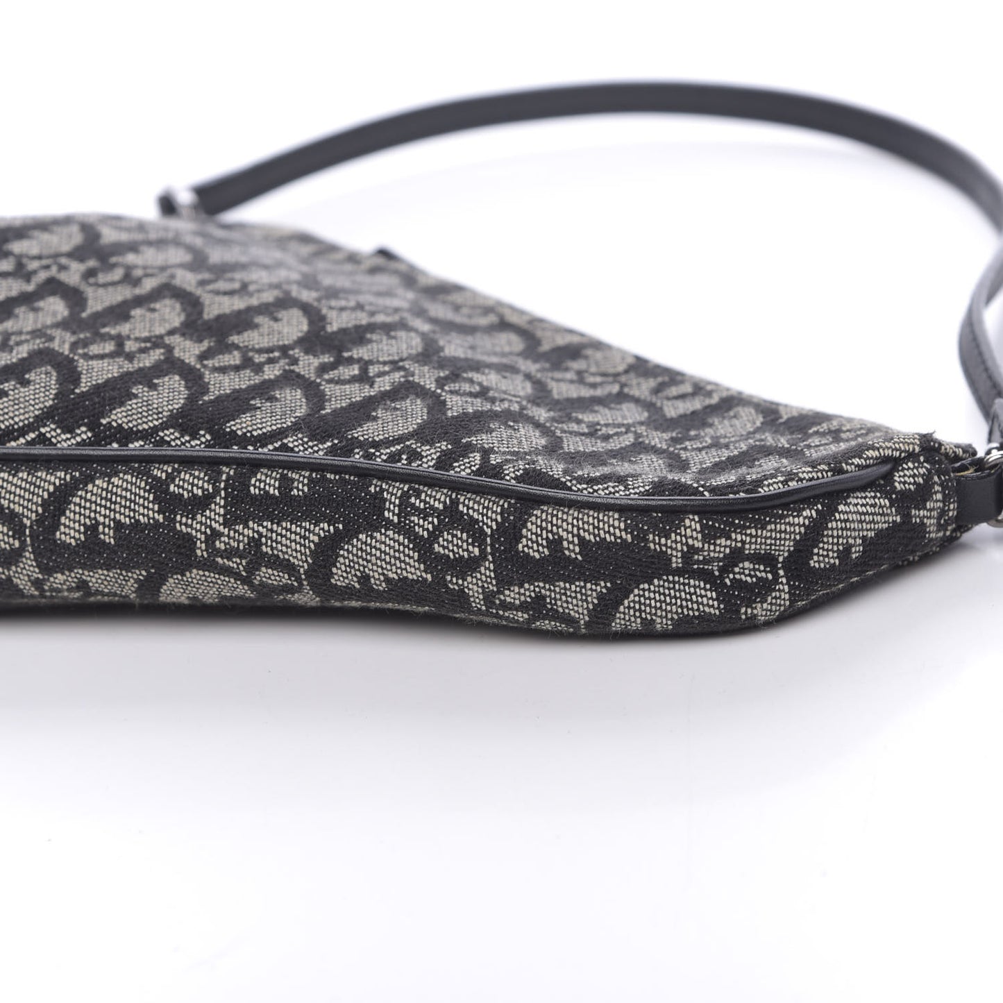 Monogram Mini Saddle Pochette Black