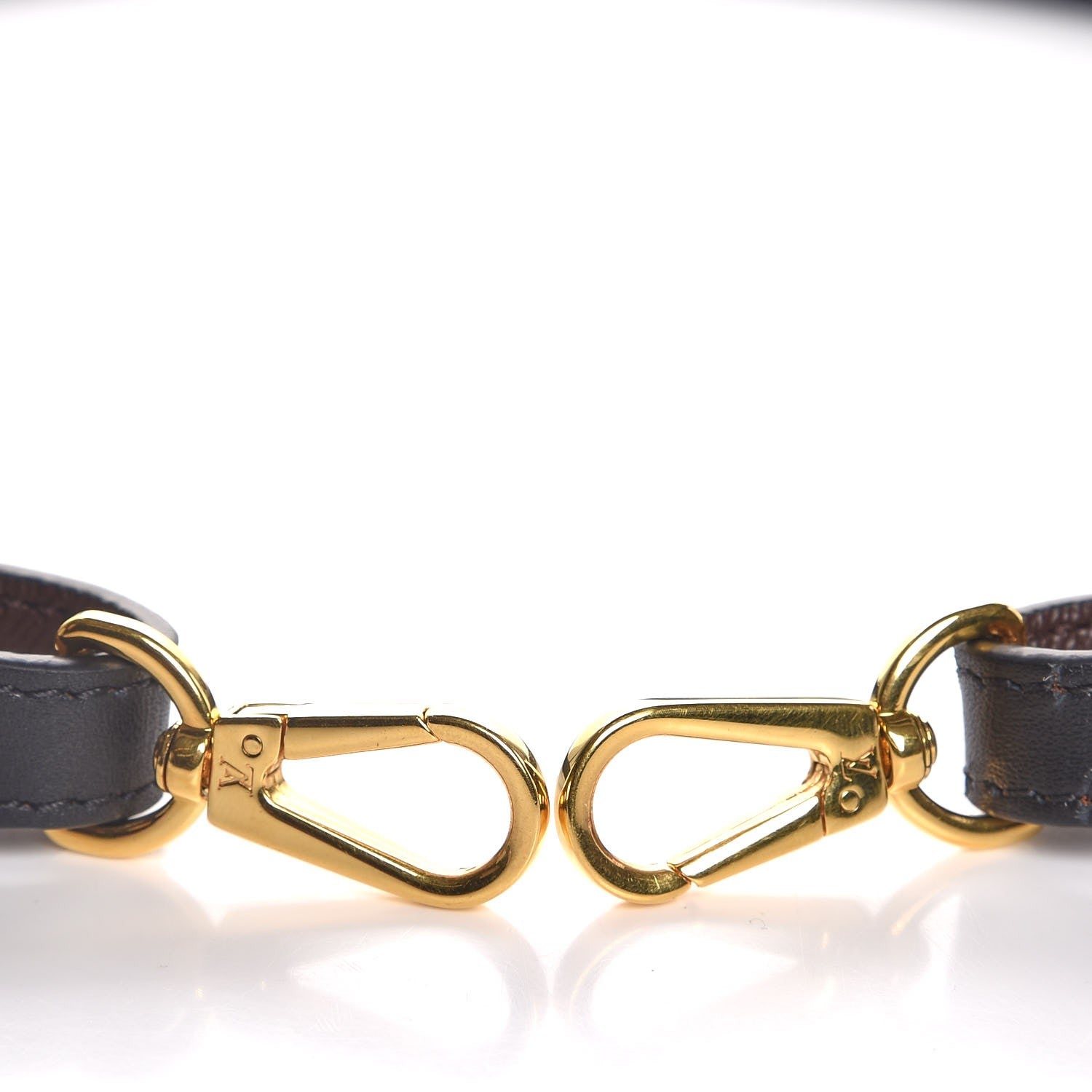 Louis Vuitton Monogram Bandouliere Shoulder Strap XL Black 4 of 5