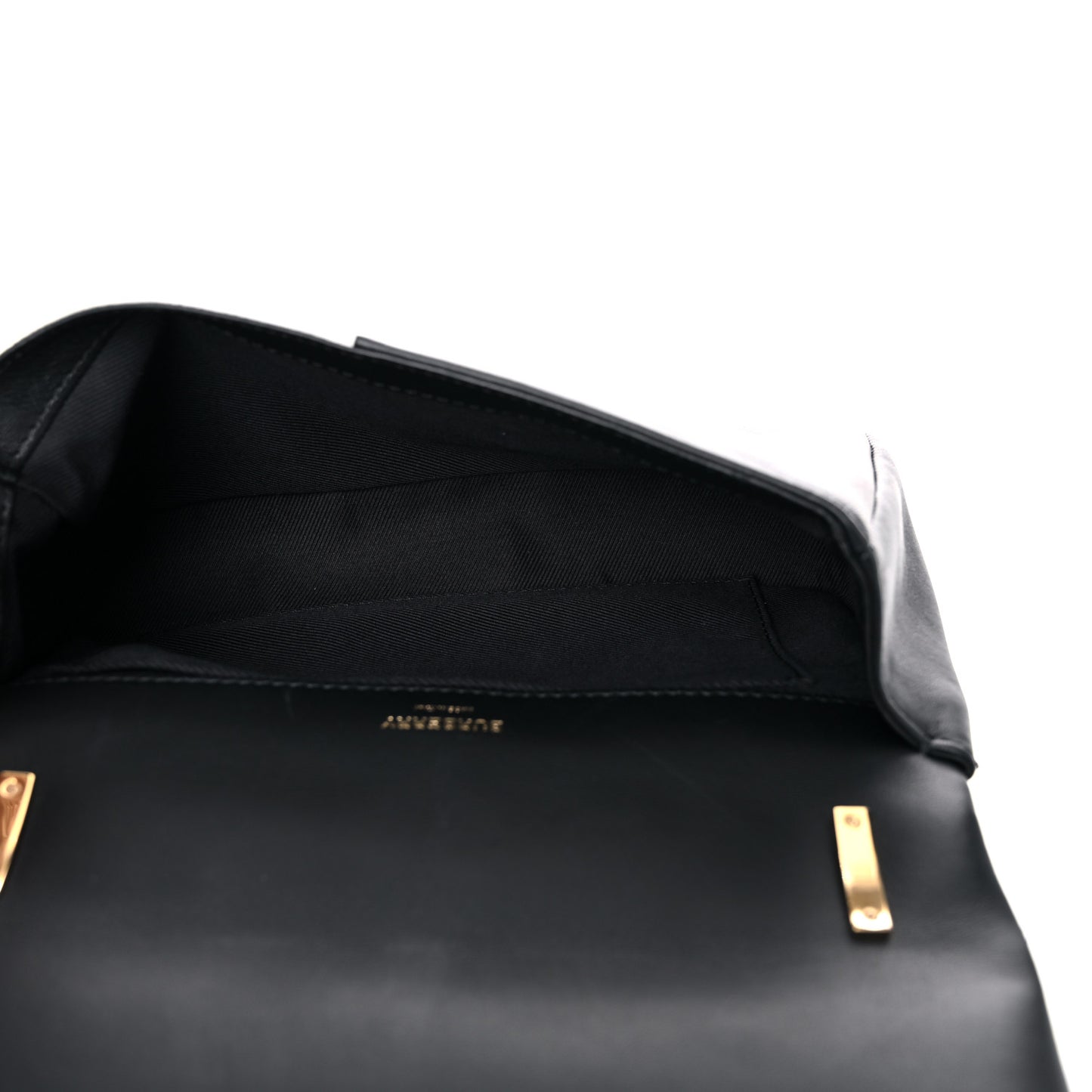 Lambskin Quilted Small Lola Bag White Black