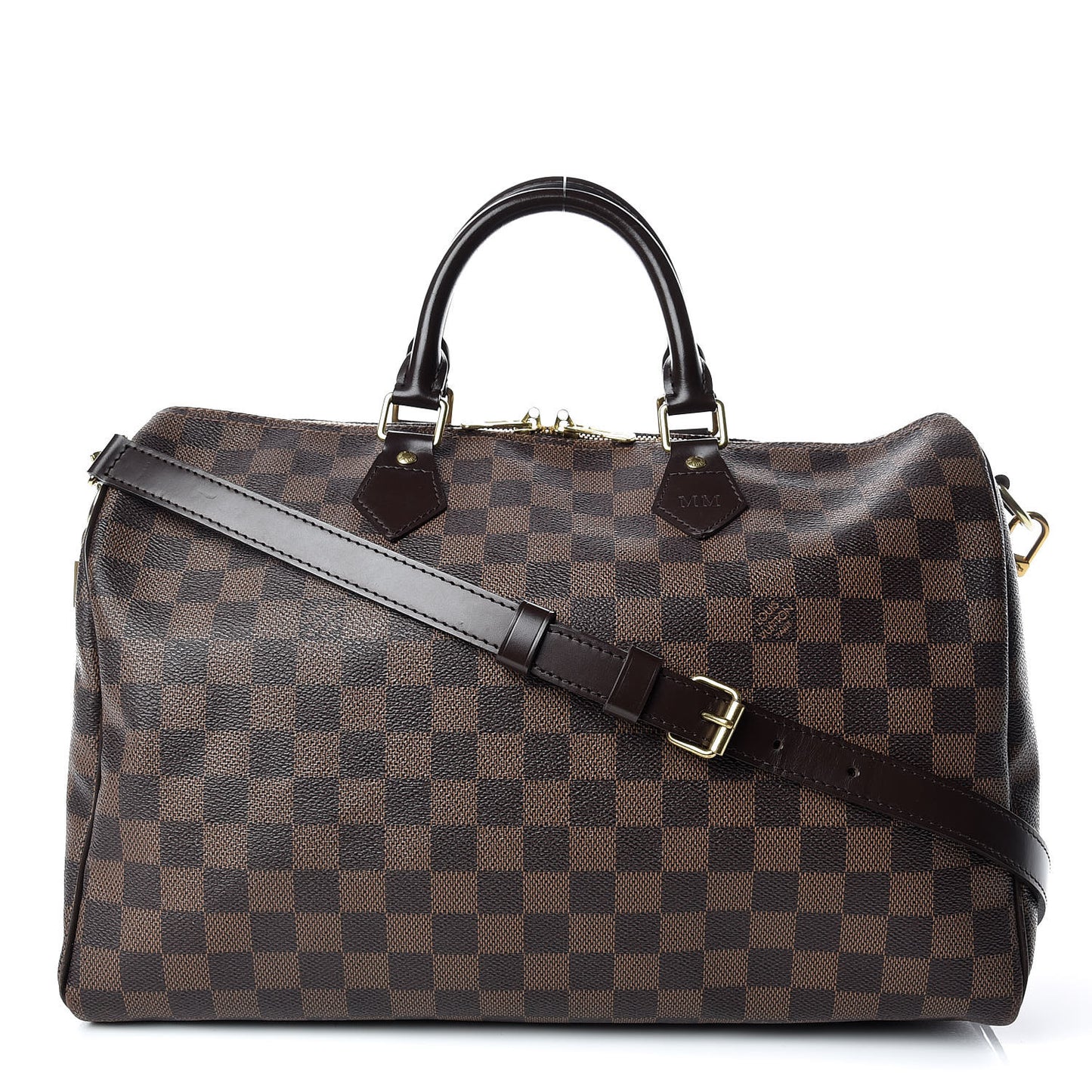 Damier Ebene Speedy Bandouliere 35