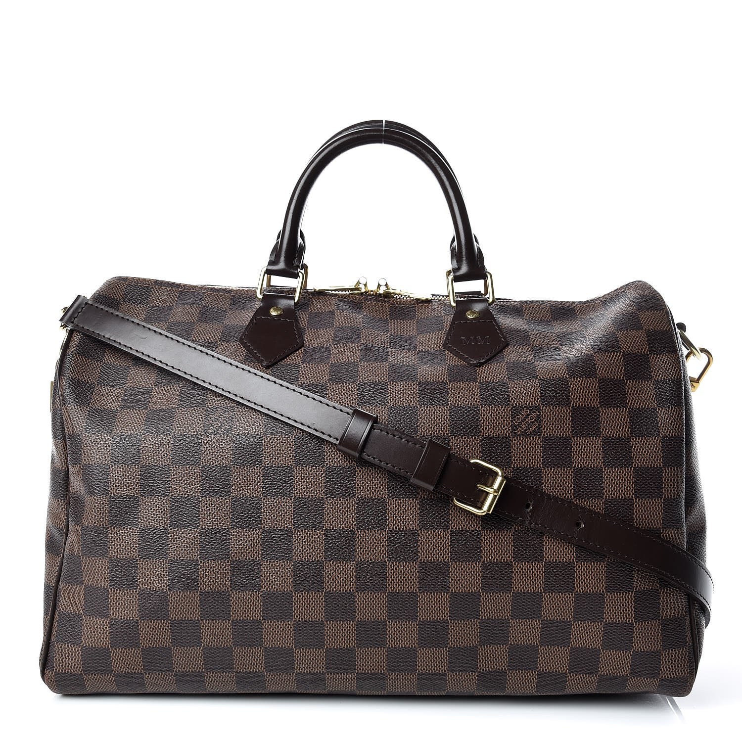 Louis Vuitton Damier Ebene Speedy Bandouliere 35 1 of 20