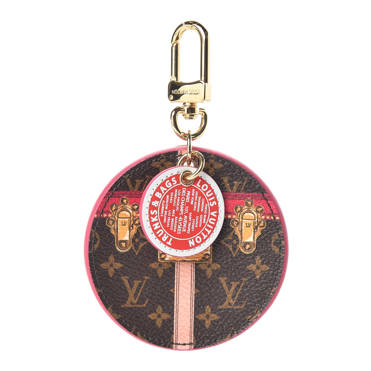 Monogram Summer Trunks Bag Charm Key Holder