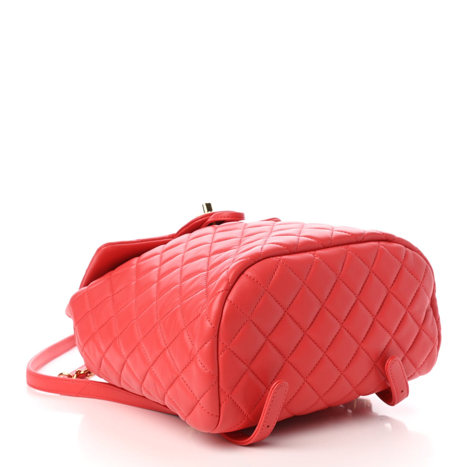 Chanel Lambskin Quilted Small Urban Spirit Backpack Red 4 of 10