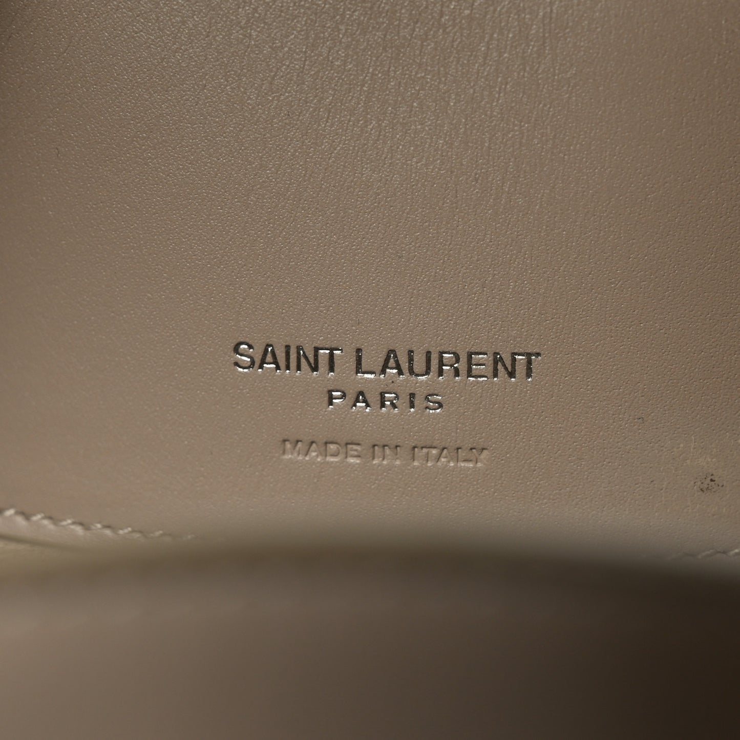 Shiny Calfskin Le 37 Small Bucket Bag Sea Salt