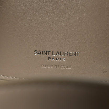 Saint Laurent Shiny Calfskin Le 37 Small Bucket Bag Sea Salt 6 of 10