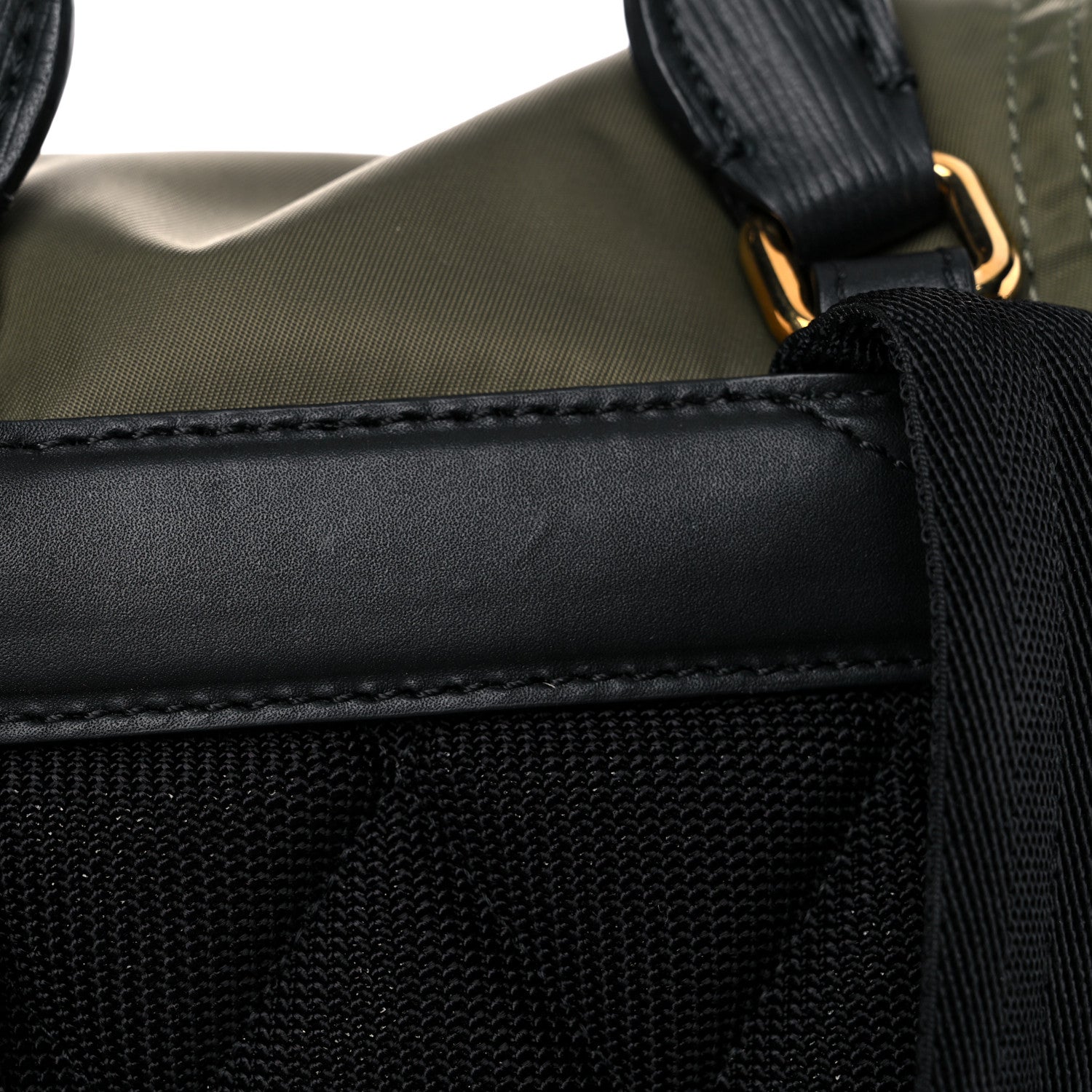 Burberry Nylon Medium Rucksack Backpack Canvas Green 8 of 11