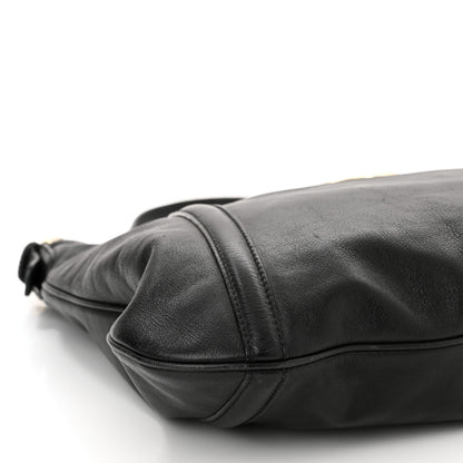 Gucci Calfskin Medium Britt Hobo Black 8 of 10