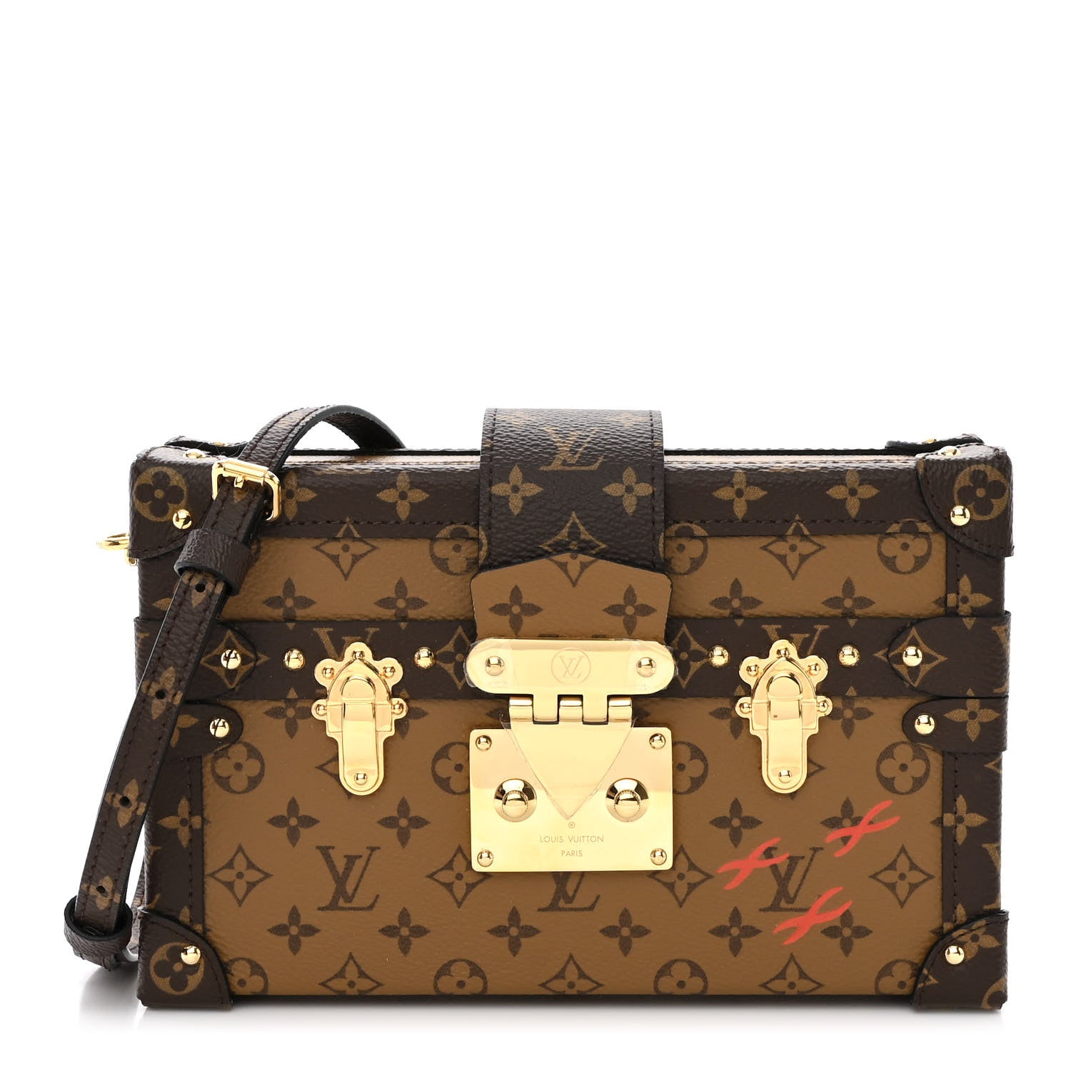 Louis Vuitton Reverse Monogram Petite Malle 1 of 11