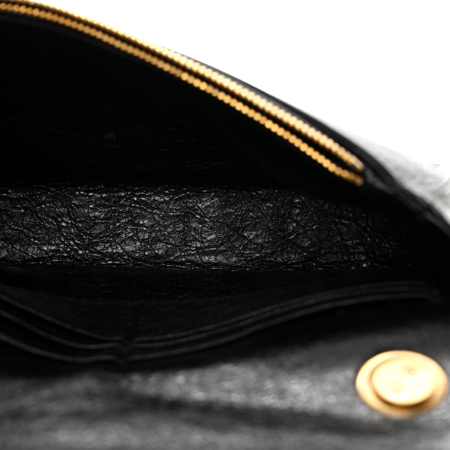 Balenciaga Arena Calfskin Blanket Chain Crossbody Black 5 of 11