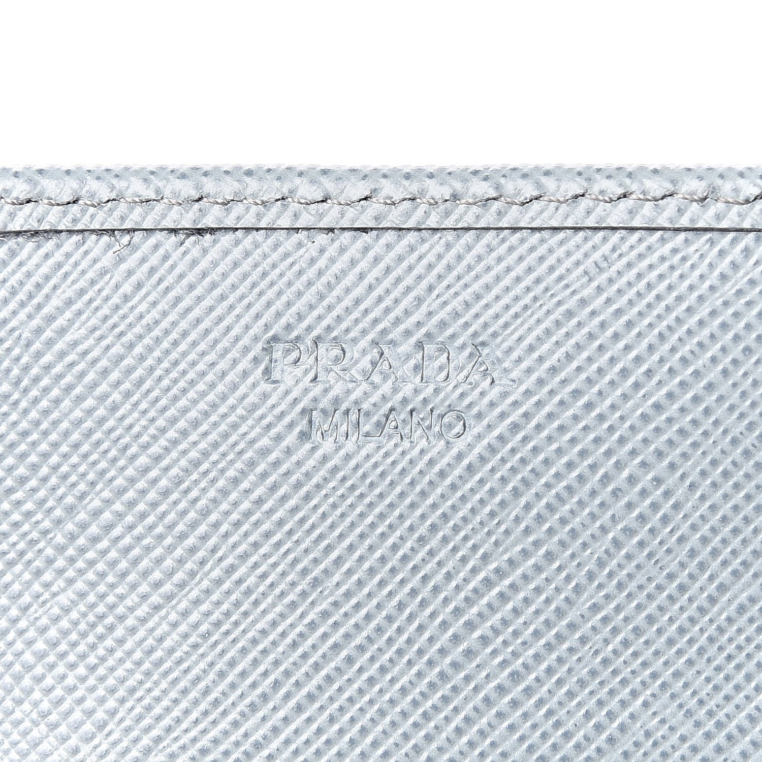 Prada Saffiano Continental Wallet Lago 6 of 11