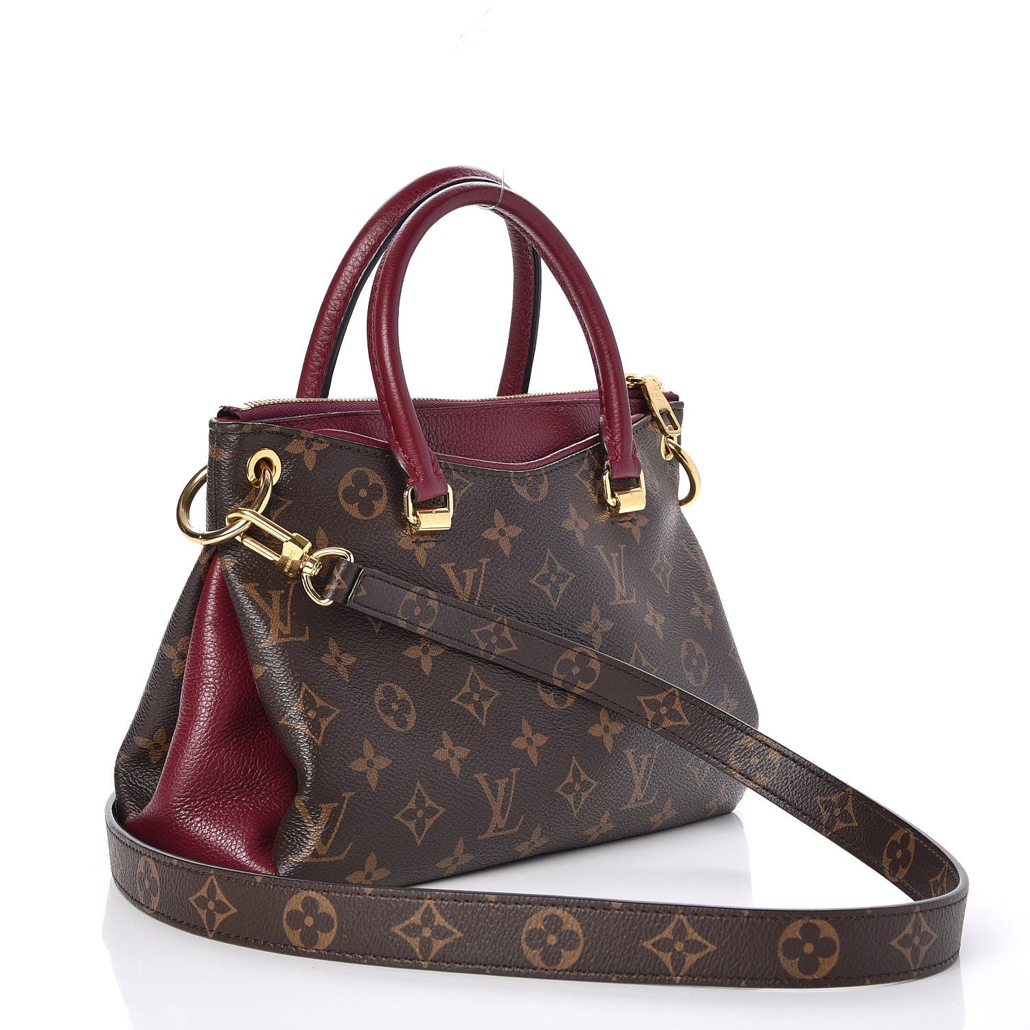 Louis Vuitton Monogram Pallas Full BB Raisin 3 of 8