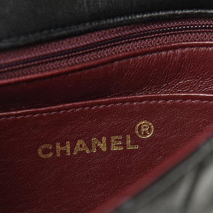 Chanel Lambskin Quilted Mini Square Flap Black 6 of 14