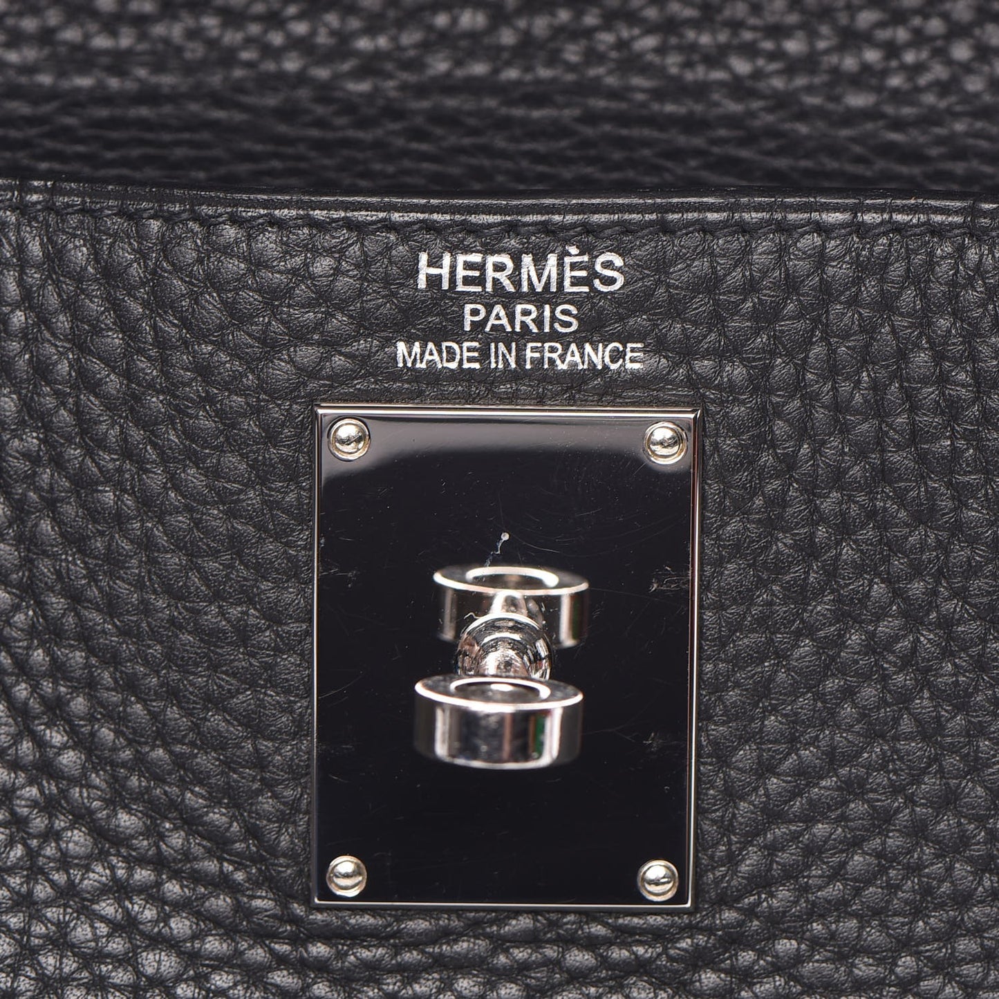 Taurillon Clemence Shoulder Kelly 40 Black