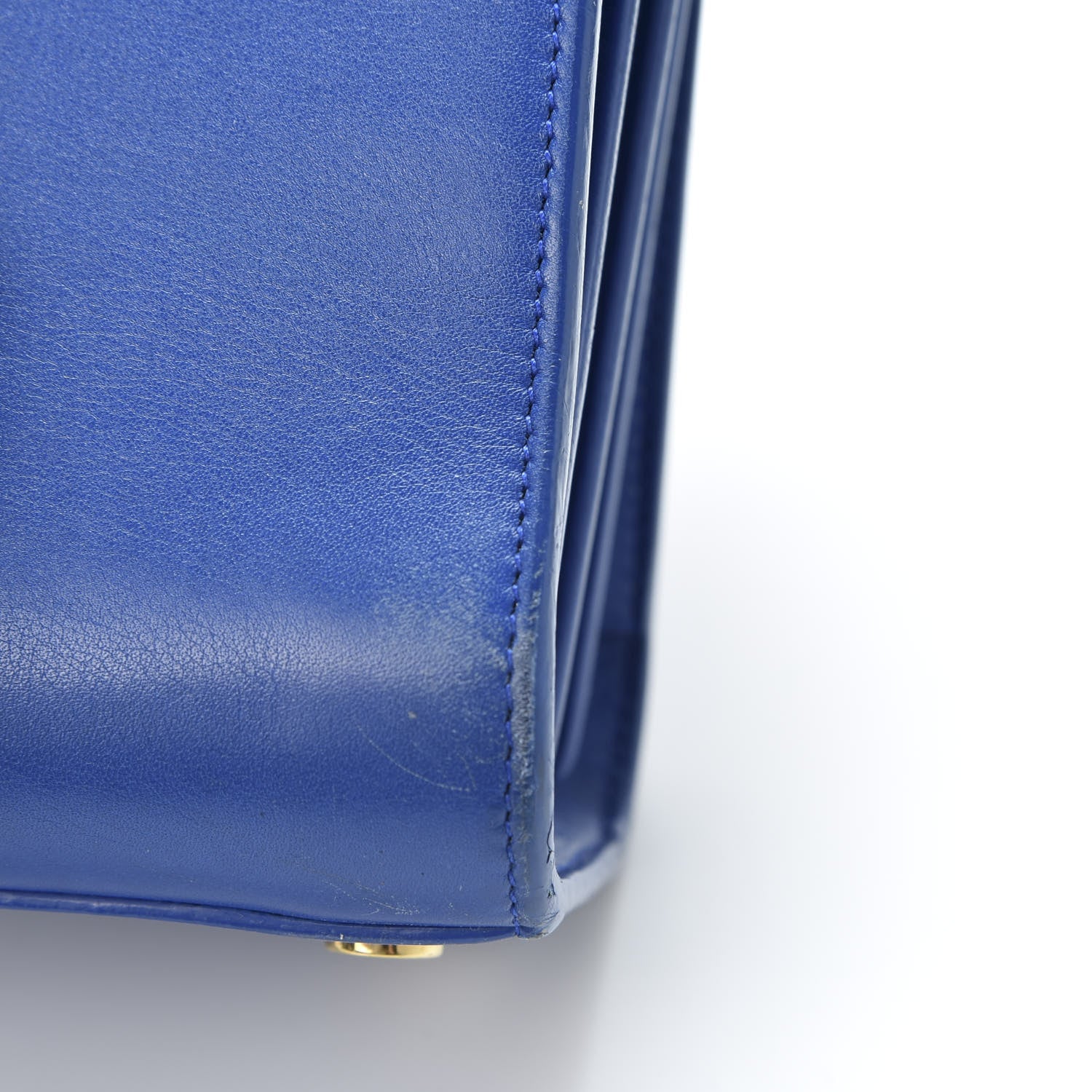 Saint Laurent Calfskin Nano Sac De Jour Royal Blue 11 of 16