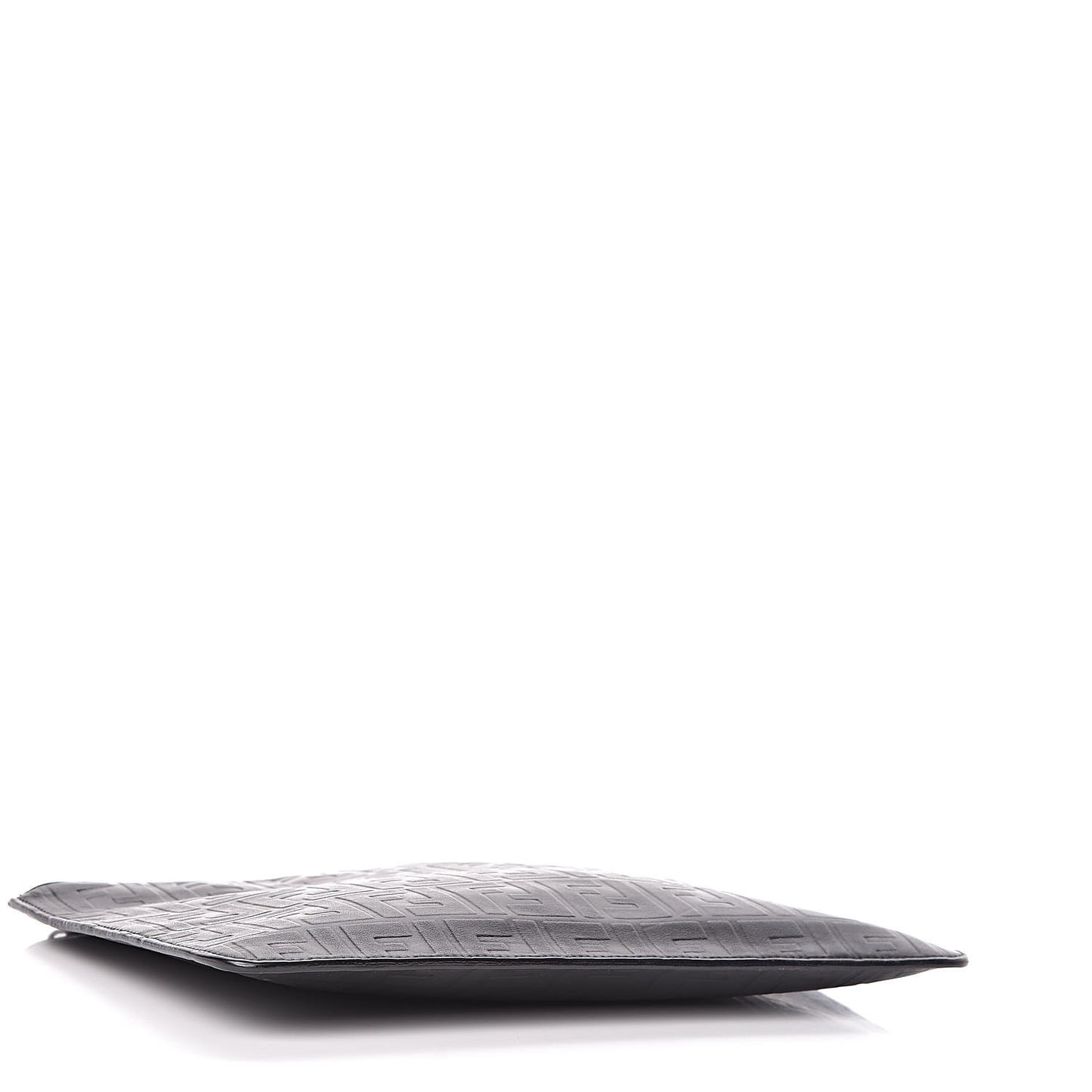 Vitello Grace FF 1974 Embossed Pouch Black