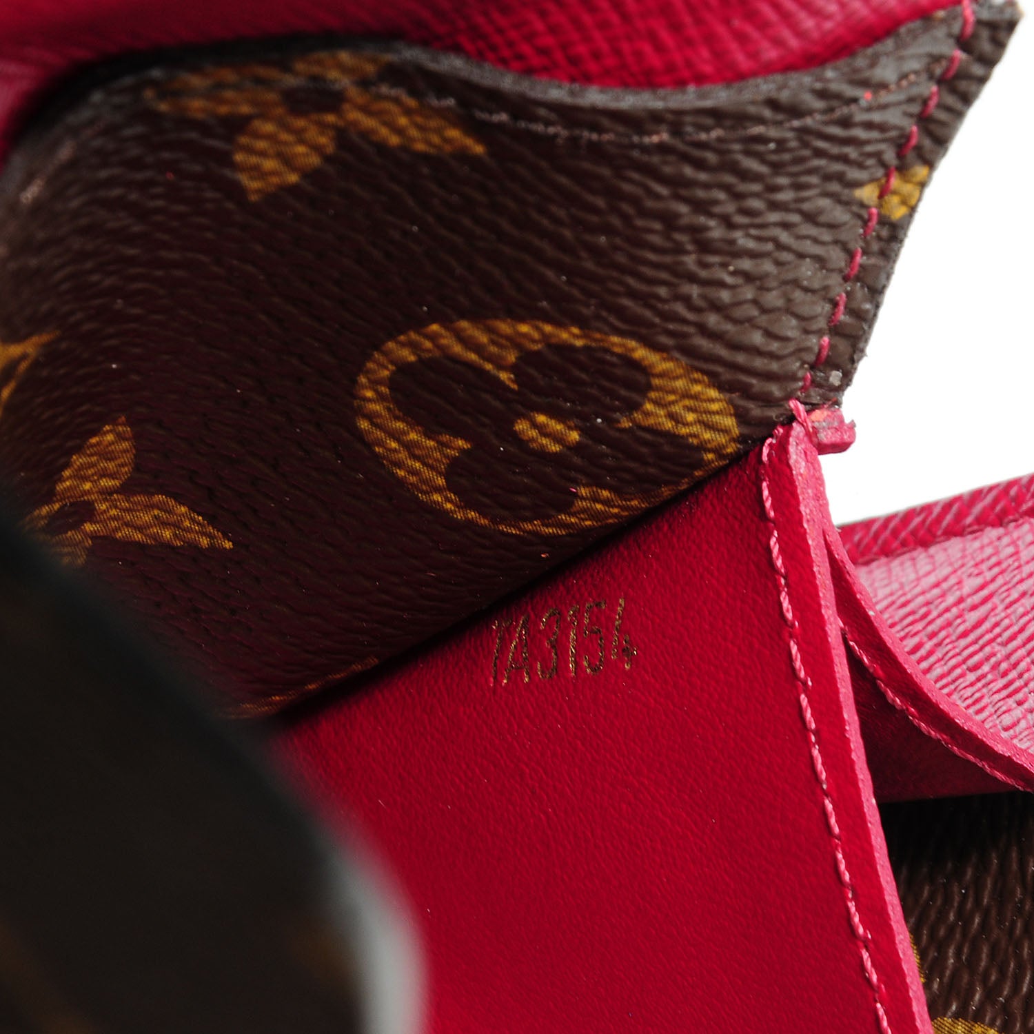 Louis Vuitton Monogram Emilie Wallet Fuchsia 8 of 8