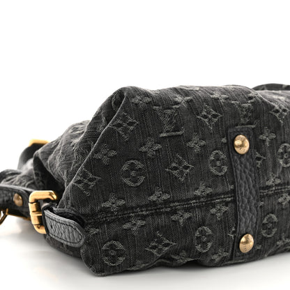 Louis Vuitton Denim Neo Cabby MM Black 8 of 11