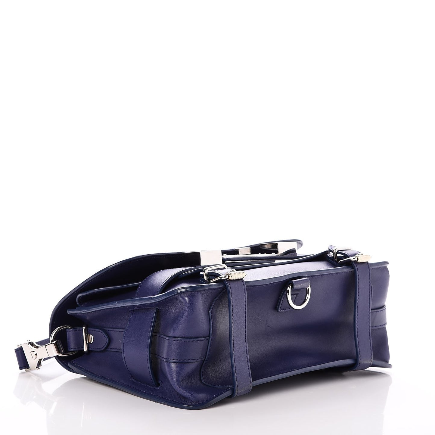 Lambskin Quilted PS11 Classic Shoulder Bag Purple