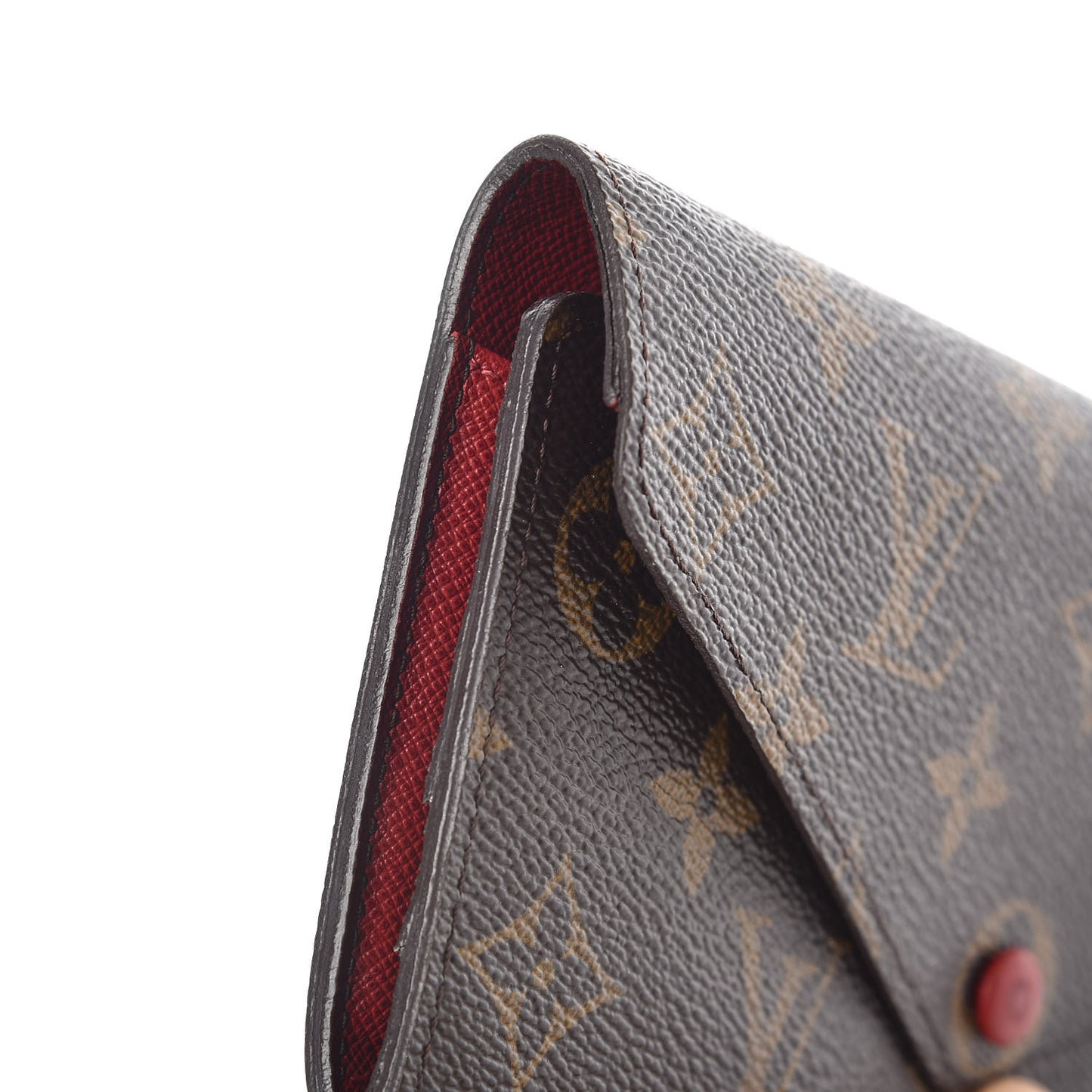 Monogram Josephine Wallet Red