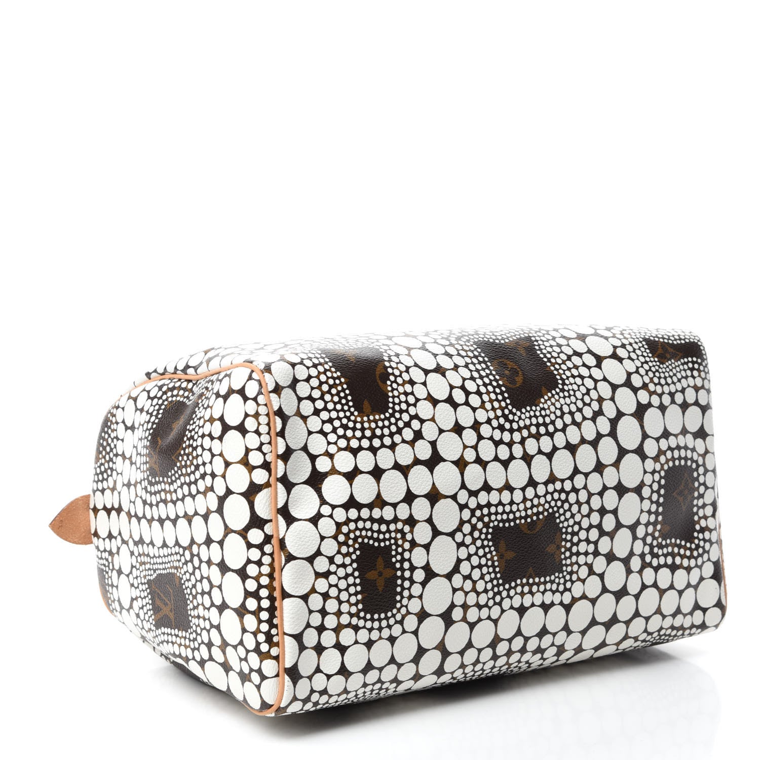 Louis Vuitton Monogram Kusama Town Speedy 30 White 4 of 10