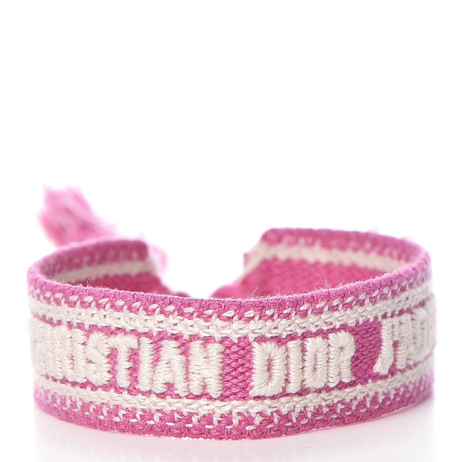 Christian Dior Woven Cotton J'Adior Friendship Bracelet Set Beige Multicolor 4 of 6