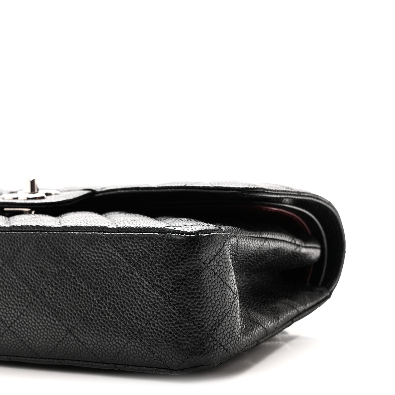 Chanel Caviar Quilted Medium Double Flap Black 10 of 10